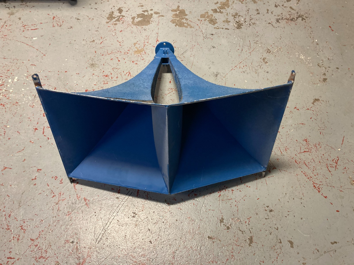 ALTEC LANSING 203B vintage SINGLE, LongThrow 20 x 40 horn, blue