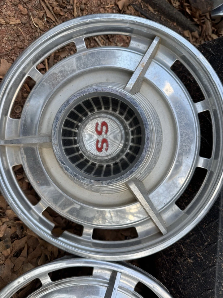 Колпаки колес 1963 Chevrolet Impala SS 14 дюймов 8 упаковок крышки колес Chevy - Изображение 3 из 4