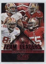 2015 Score Team Leaders Black Ahmad Brooks Anquan Boldin Frank Gore #31 16jj