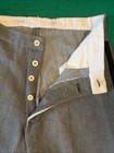 Reproduction Civil War Gray Jean Cloth Trousers With Black Stripe Down Each Leg — photo 4
