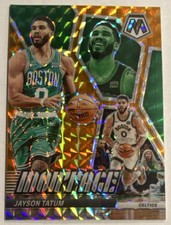 Panini 2024-25 Mosaic Montage Orange Prizm Jayson Tatum #29 Celtics NBA /49