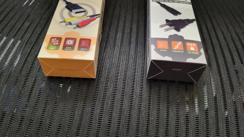 New AC Power Cord & AV Audio Video Cable Hookup Bundle SEGA DREAMCAST Tomee - Image 3 of 4