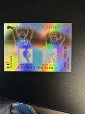 RUBY REFRACTOR Dual PATCH 2003-04 Topps Contemporary NENE AMARE STOUDEMIRE 25/50