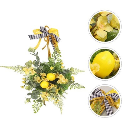 Deko Haustür Frühjahr Kranz Realistischer Blumenkranz Kranzanhänger