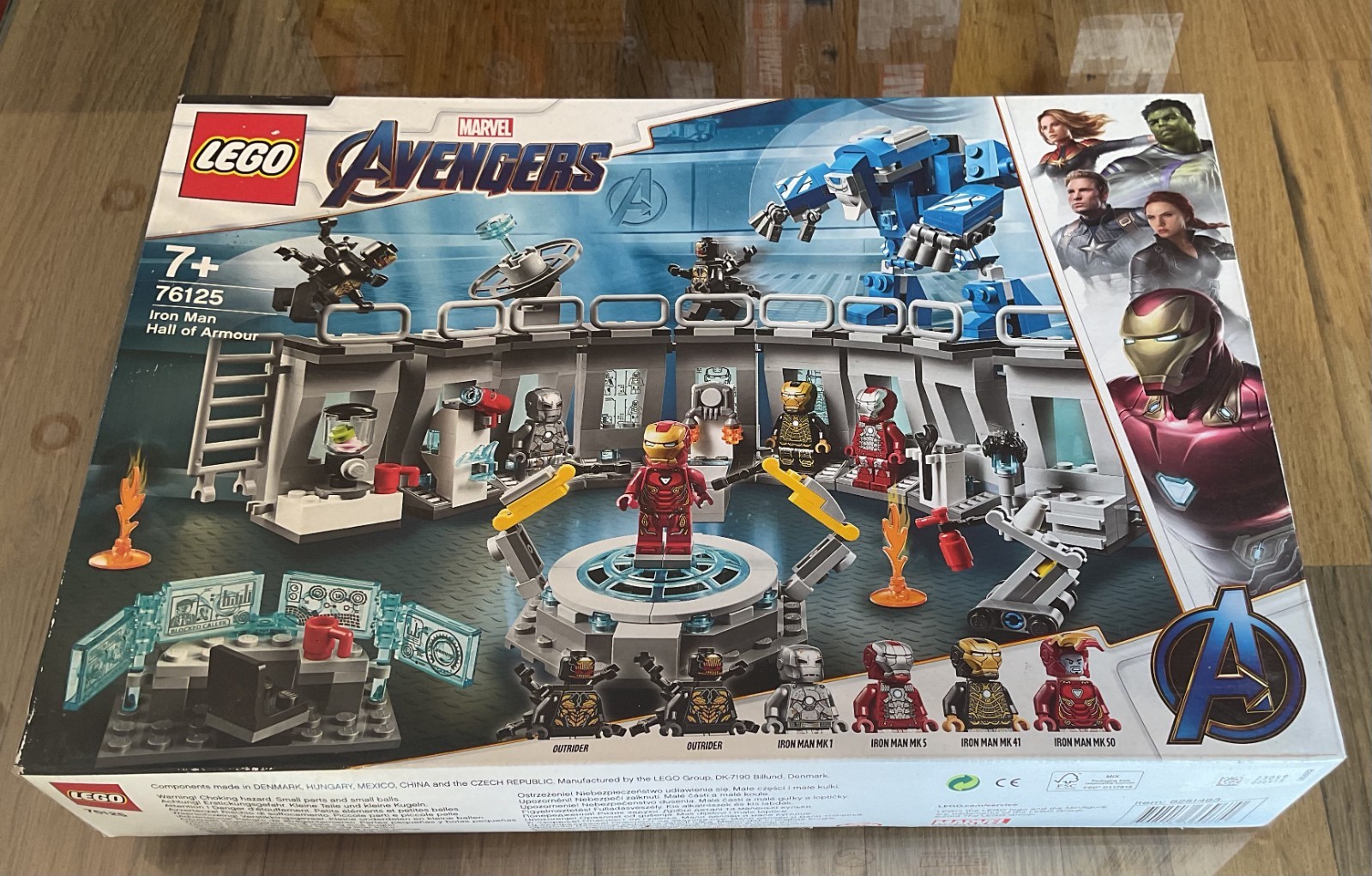 LEGO Avengers 76125 Idée Cadeau Idéale pour Enfant et Collectionneur Marvel Iron Man