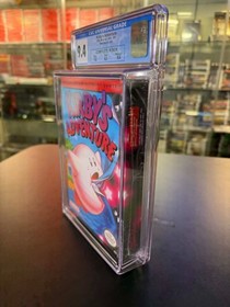 NES Kirby's Adventure CIB NOT SEALED graded CGC 9.4 With 9.8 Box