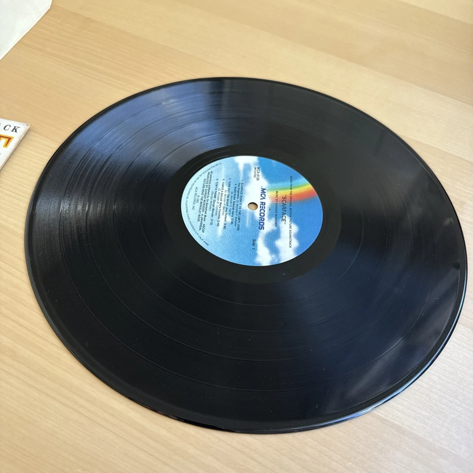 Scarface Soundtrack 1983 Vinyl LP 1st US Original Motion Picture Pressing! - Image 2 of 4