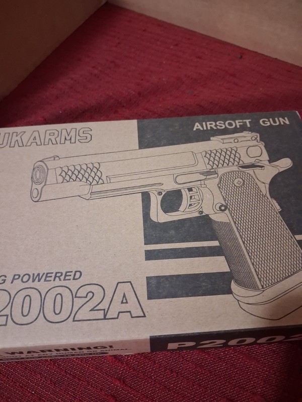 UK Arms P2002A - M1911 Replica (2 off)