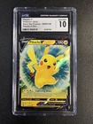Pokemon TCG Pikachu V SWSH198 SWSH Promo Black Star Holo Eng 2022 CGC 10