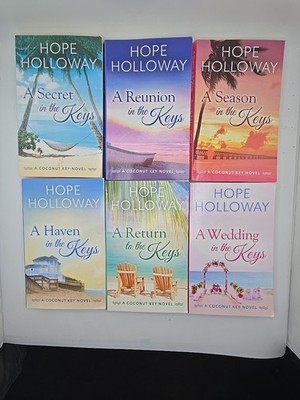 Hope Holloway Coconut Key Series Lot Books 1-6 Beach Read Set Keys Fiction