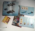 Lego Damaged Scrap Instruction Manuals Lot, Space Police, SpongeBob, Spider-Man — photo 1