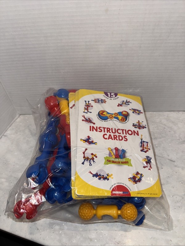 Zoob Building Toys / Building Blocks Connecting Toy / Lots Of Pieces