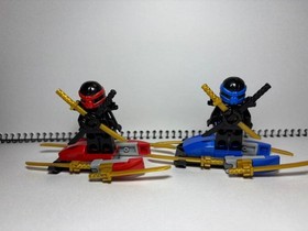 LEGO Ninjago Kai & Jay Minifigures from 70736 Attack of the Morro Dragon 2015