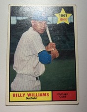 1961 Topps - Billy Williams #141 (Rookie Card). rookie card picture