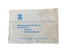 Betriebsanleitung Nr. 302.21/7  Sachs 50 S