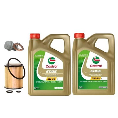 8L CASTROL EDGE LL 5W30 OIL CHANGE SERVICE KIT FOR MERCEDES E200 2.0 W213 2016+