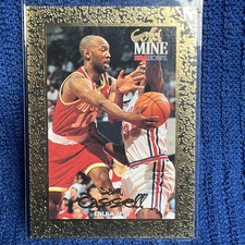 NBA HOOPS, GOLD SIGNATURE SERIES #436 SAM CASSELL, Houston Rockets 