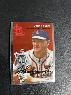 2023 Topps Chrome Platinum Anniversary - Johnny Mize #402