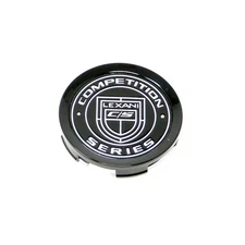 C-15CSS18B / Lexani Gloss Black C/S Snap In Center Cap