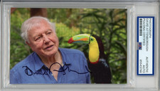 DAVID ATTENBOROUGH SIGNED PHOTOGRAPH PHOTO AUTOGRAPH PSA DNA COA OCEAN BIRDS