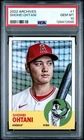 PSA 10 2022 Topps Archives - 1963 Topps Design Shohei Ohtani #1 Low POP GOAT