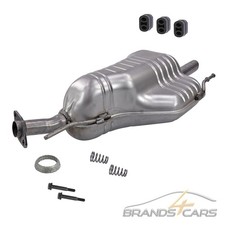 ATEC ENDSCHALLDÄMPFER AUSPUFF SCHALLDÄMPFER FÜR OPEL ASTRA G CC 1.6 16V
