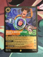 Lorcana TCG FOIL Woody Buzz Lightyear - Best Buddies Attack Of The Vine NM