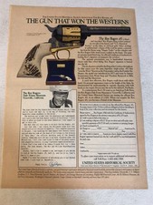 1990s Roy Rogers Gun That Won The Westerns Vintage Print Ad Advertisement pa20