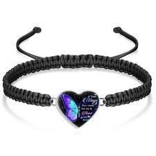 Heart Urn Bracelet Cremation Jewelry for Ashes for Women Memorial Human Ashes Ke