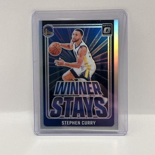 Stephen Curry [Holo] #3 2024 Panini Donruss Optic Winner Stays card