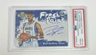 2015 Panini Court Kings Karl-Anthony Towns Fresh Paint Autographs PSA 8 RC FP-KA