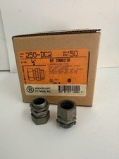 (50) Bridge Port 250-DC2 Zinc EMT Connector 1...