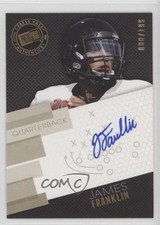 2014 Press Pass Signings Gold X's & O's 88/199 James Franklin #PPS-JF Auto 0af