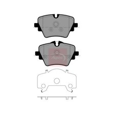 BMW X1 U11 2022 Bremsbeläge Vorne APEC PAD2651 (R90)