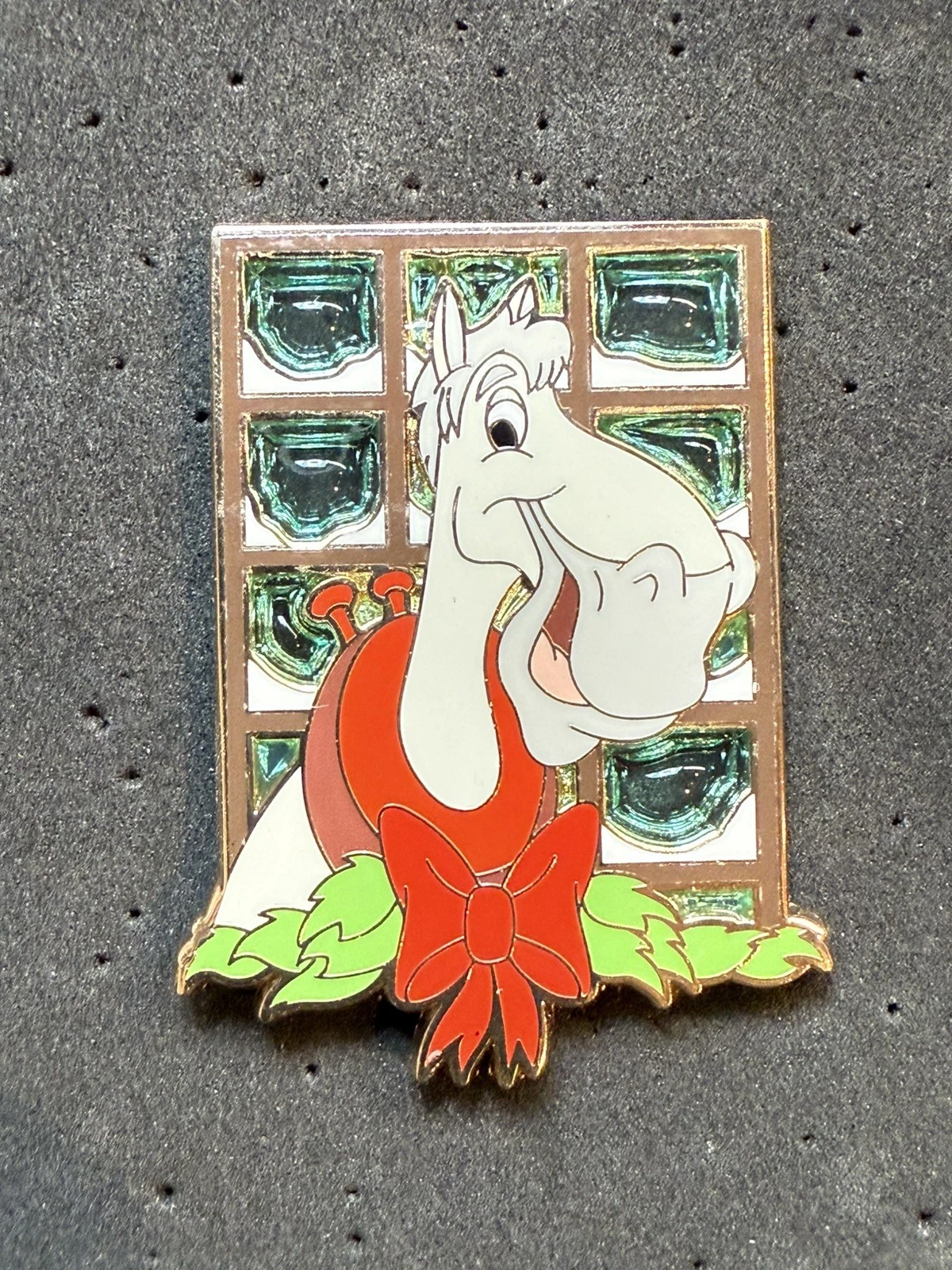 Disney Mickeys Christmas Carol Advent Pin Stained Glass Cyril Proudbottom