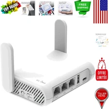 Mini Dual-Band WiFi Router - Lightweight VPN for Secure Travel Adventures