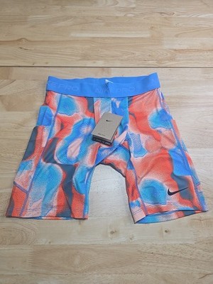 Nike Pro Dri-Fit Training Tight Shorts Mens Size Large HQ0223-664 Coral Blue