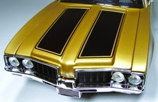 Oldsmobile 442 Olds Car Custom Built Metal Body 118 Scale Model1968 1969 1970 Oldsmobile 442 Olds Car Custom Built Metal Body 118 Scale Model1968 1969 1970