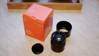 SONY 50mm 1.8 mit OSS SEL50F18 E-Mount