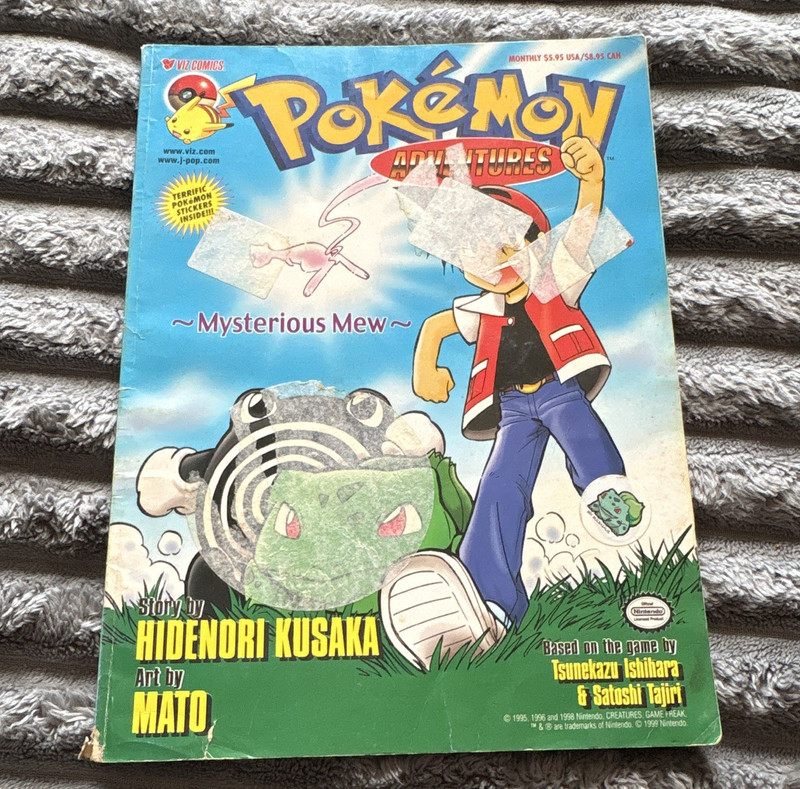 VIZ Comics Pokémon Adventures: Mysterious Mew Vol 8 Kusaka & Mato TPB 1999