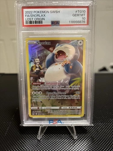 Snorlax TG10/TG30 Swsh11: Lost Origin Trainer Gallery Holo