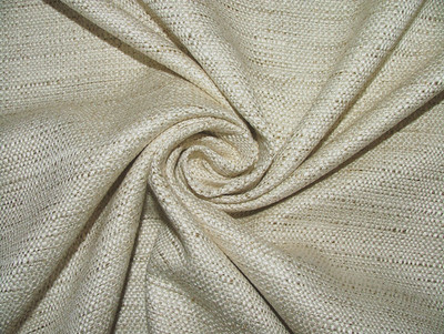 Gardinenstoff strukturiert gewebt Raffia Opal Polsterkissen 26 Meter Rolle