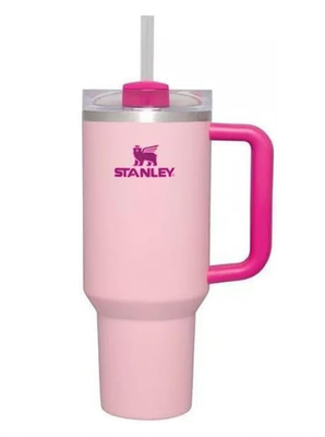 #ad #ad STANLEY 40oz Stainless Steel H2.0 FlowState Quencher Tumbler Flamingo $58.99