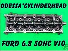 Ford Triton F250 F350 6.8 SOHC 2 Valve V10 PI Cast #1C2E Cylinder Head Left (...