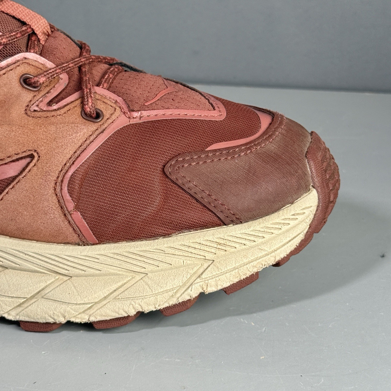 Hoka One Anacapa Low GORE-TEX Womens Size 9B Low Hot Sauce thumbnail 15