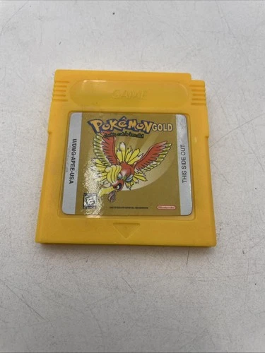 Nintendo Pokémon Gold Version Game Boy Gold Version New Battery-FOR REPAIR/PARTS
