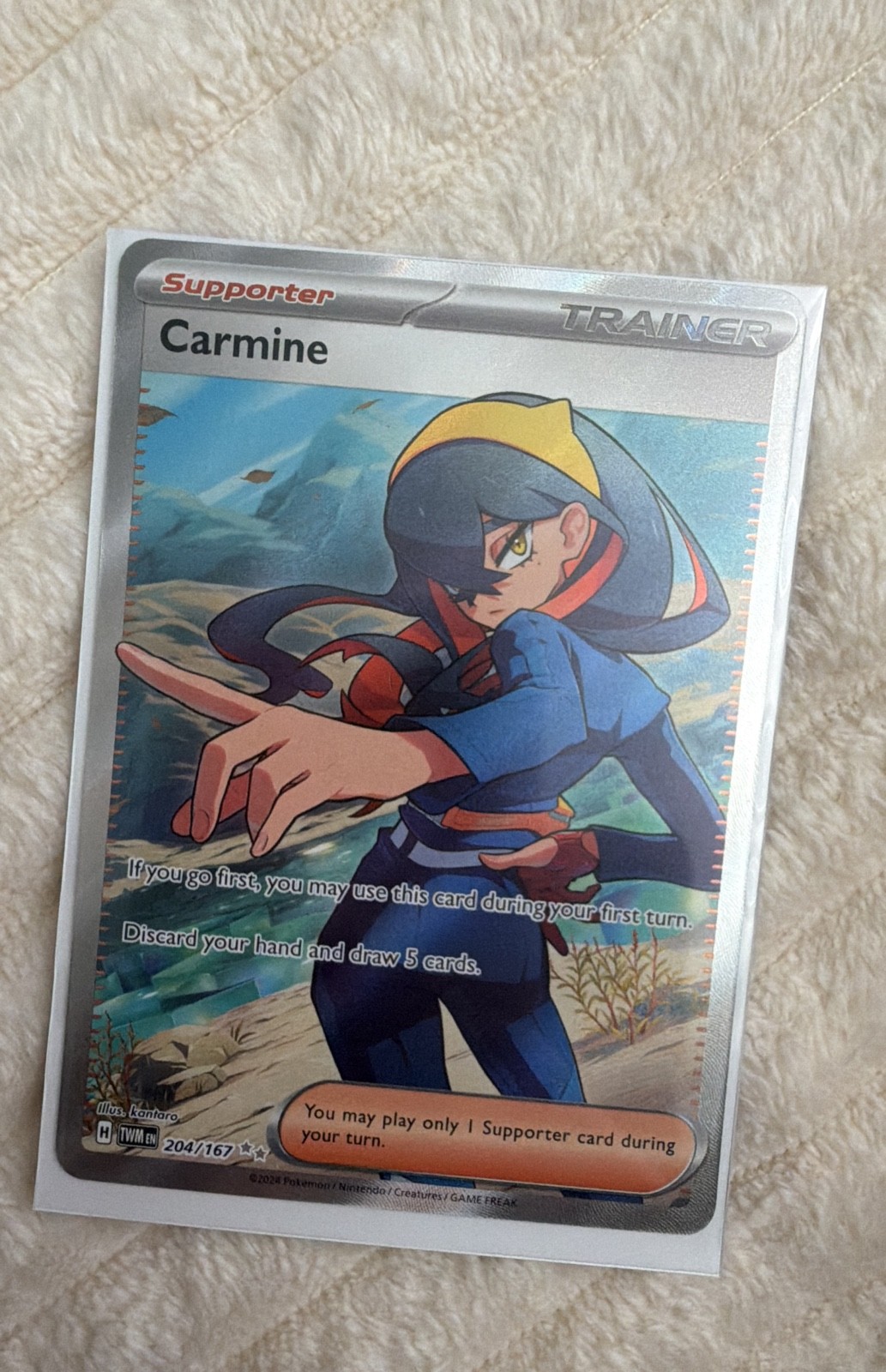 Carmine 204/167 Sv06: Twilight Masquerade Holo