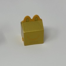 LIL McDonalds Happy Meal Toy 2025 GOLD Mini Happy Meal Box 21