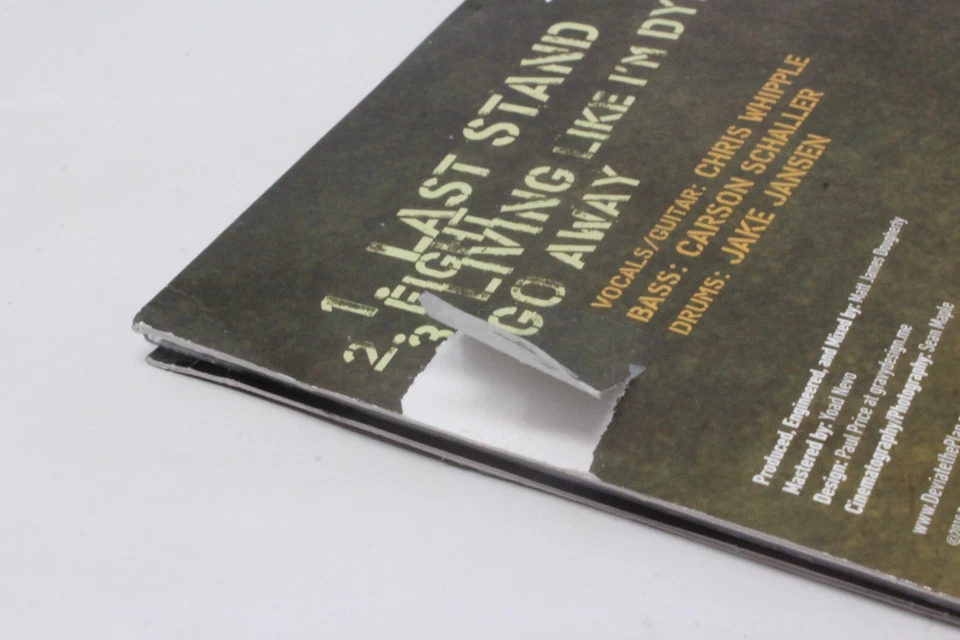 Levitate the Plan - Last Stand EP (Signed CD) - Used - Image 4 of 4