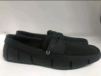 Swims Men\'s Penny Loafers Deck Shoes Black Size US 9 Penny Loafer | SWIMS main image 3